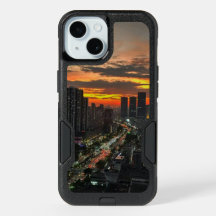 Boîtier téléphonique City Sunset Skyline OtterBox