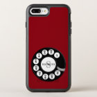 Dial Rotary vintage (rouge)