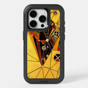 Coque iPhone 15 Pro Kandinsky - Dans le réseau, célèbre oeuvre d'art,