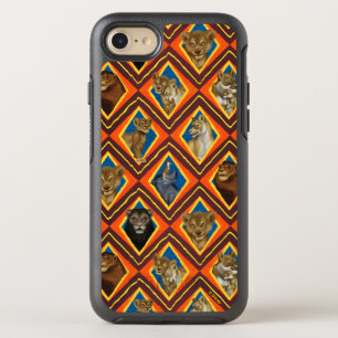Coque OtterBox Symmetry iPhone 8/7 Lion King   Caractères Motif diamant