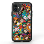 Motif de lancer de personnage de dessin animé Harr