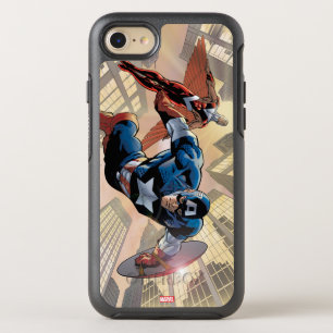 Coque Otterbox Symmetry Pour iPhone 7 Panneau comique Captain America & Falcon