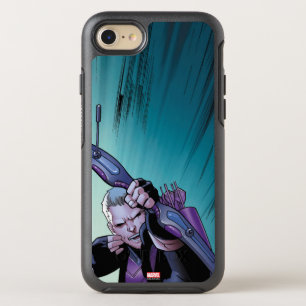 Coque OtterBox Symmetry iPhone 8/7 Panneau de bande dessinée de Hawkeye tirant des fl