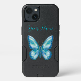 Papillon turquoise