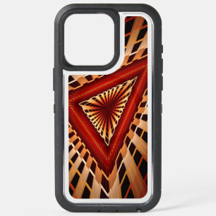 Coque iPhone 15 Pro Max Réseau d'Imaginaires 3D Conception graphique fract