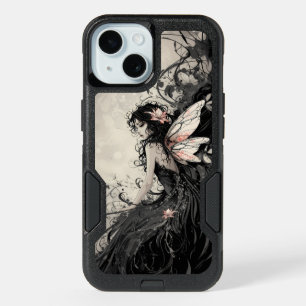 Coque iPhone 15 Style gothique foncé Design de fées