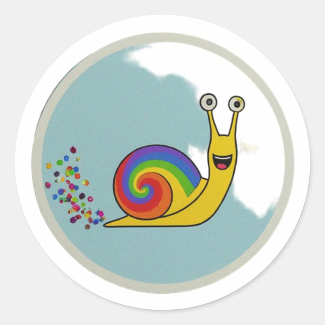 Coque, oui ! Prenez-Le Sticker Lent (Devant)