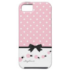 Coque Pink Ladybugs Custom iPhone 5