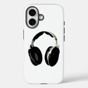 Coque Pop Art Headphone iPhone 5/5S