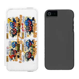 Coque-portefeuille iPhone 5 Incipio Watson™ 6’7” Éléments de chimie vitaux pour la survie
