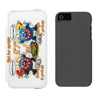 Coque-portefeuille iPhone 5 Incipio Watson™ 6’7” Vital for Survival Chemistry Elements  