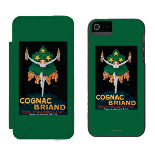 Coque-portefeuille iPhone 5 Incipio Watson™ Affiche promotionnelle de Briand de cognac