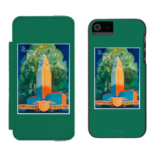 Coque-portefeuille iPhone 5 Incipio Watson™ Affiche promotionnelle de Los Angeles