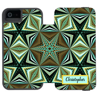 Coque-portefeuille iPhone 5 Incipio Watson™ Ajoutez votre nom à ce coque élégant unique