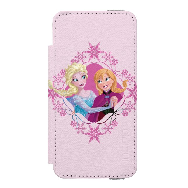 Coque Portefeuille Incipio Pour iPhone Anna et Elsa| Famille pour toujours (Folio Devant)
