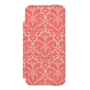 Coque-portefeuille iPhone 5 Incipio Watson™ Arrière - plan baroque de damassé de style