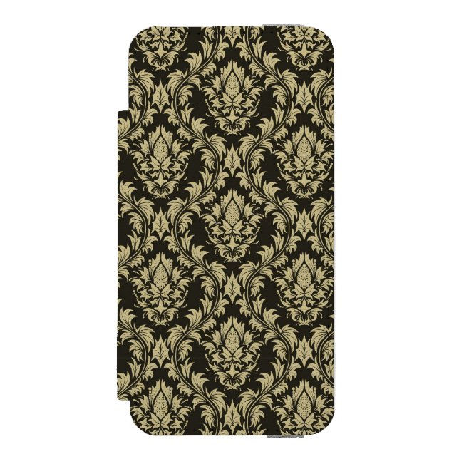 Coque Portefeuille Incipio Pour iPhone Arrière - plan de damassé (Folio Devant)