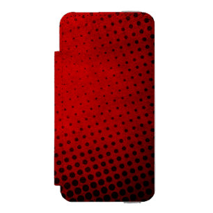 Coque-portefeuille iPhone 5 Incipio Watson™ Arrière - plan tramé de motif