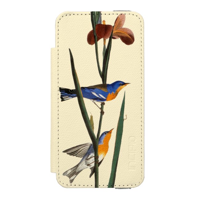 Coque Portefeuille Incipio Pour iPhone Audubon : Fauvette (Folio Devant)