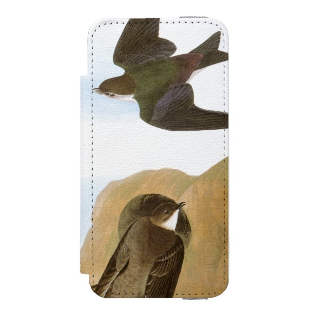 Coque Portefeuille Incipio Pour iPhone Audubon : Hirondelles (Folio Devant)