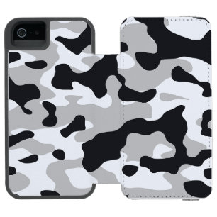 Coque-portefeuille iPhone 5 Incipio Watson™ Camouflage urbain à haut contraste