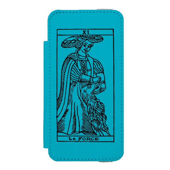 Coque Portefeuille Incipio Pour iPhone Carte de tarot : Force (Folio Devant)