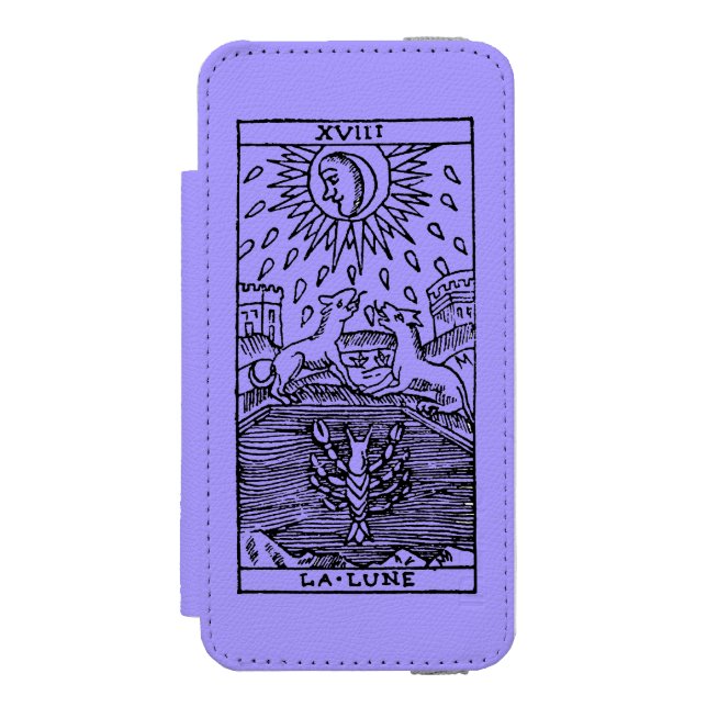 Coque Portefeuille Incipio Pour iPhone Carte de tarot : La lune (Folio Devant)