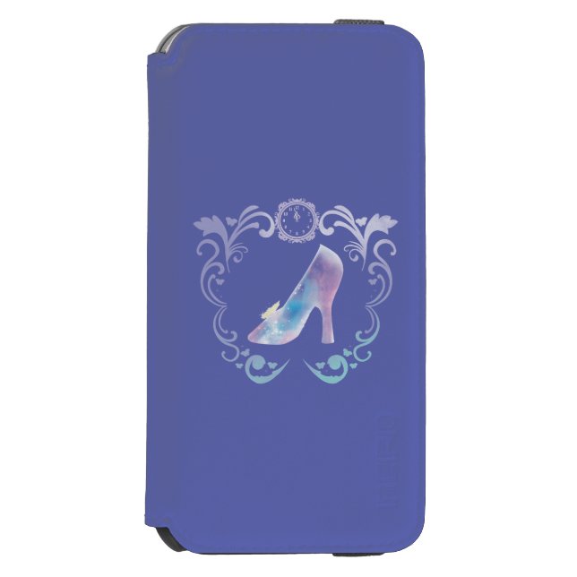 Coque Portefeuille Incipio Pour iPhone Chaussure en verre de Cendrillon (Folio Devant)
