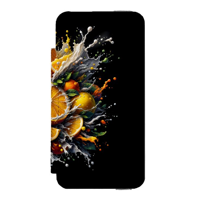 Coque Portefeuille Incipio Pour iPhone Citrus Explosion (Folio Devant)