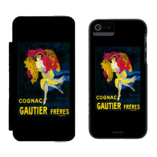 Coque-portefeuille iPhone 5 Incipio Watson™ Cognac Gautier PosterFrance promotionnel