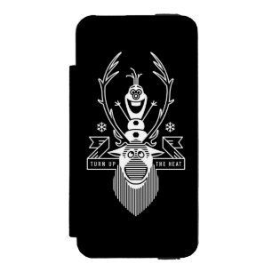 Coque-portefeuille iPhone 5 Incipio Watson™ congelé  Olaf et Sven