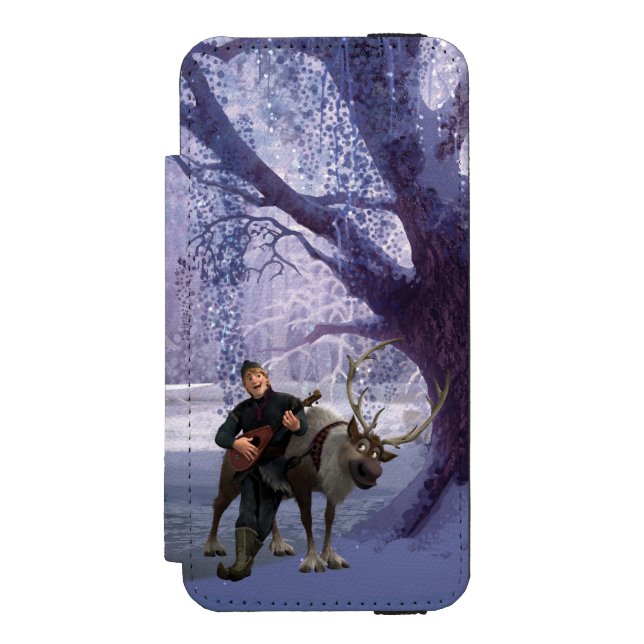 Coque Portefeuille Incipio Pour iPhone congelé| Sven et Kristoff (Folio Devant)