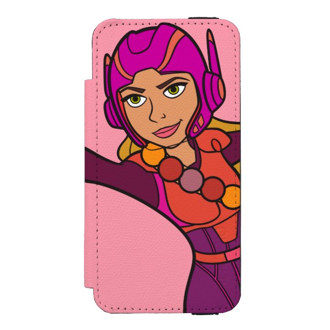 Coque Portefeuille Incipio Pour iPhone Costume rose citron miel (Folio Devant)