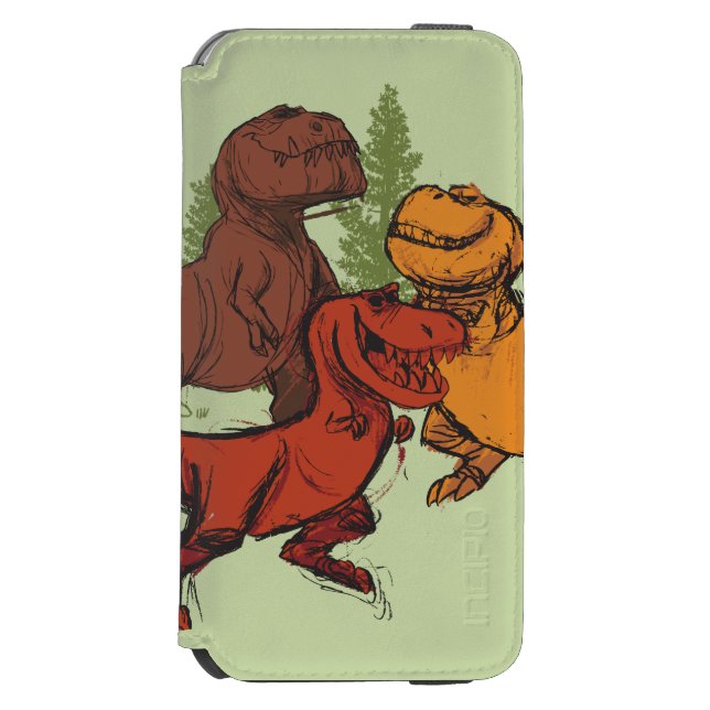 Coque Portefeuille Incipio Pour iPhone Croquis des classeurs (Folio Devant)