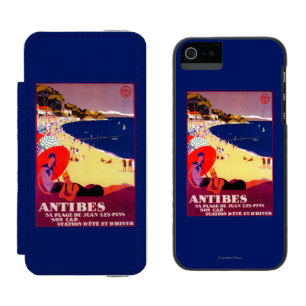 Coque-portefeuille iPhone 5 Incipio Watson™ Cru PosterEurope d'Antibes