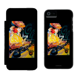 Coque-portefeuille iPhone 5 Incipio Watson™ Cru PosterEurope de Jacqmotte Caf�