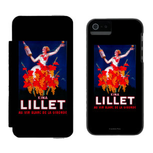 Coque-portefeuille iPhone 5 Incipio Watson™ Cru PosterEurope de Lillet de kinas