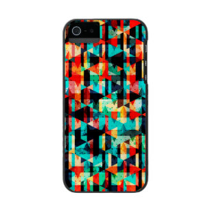 Coque-portefeuille iPhone 5 Incipio Watson™ Design abstrait coloré