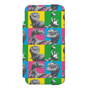 Coque-portefeuille iPhone 5 Incipio Watson™ Dino Silhouette Quatre Carrés