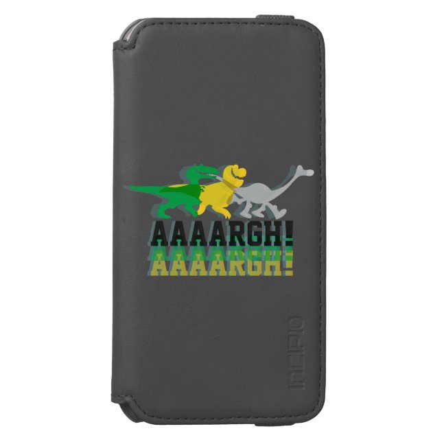 Coque Portefeuille Incipio Pour iPhone Dinos disent AAAARGH (Folio Devant)