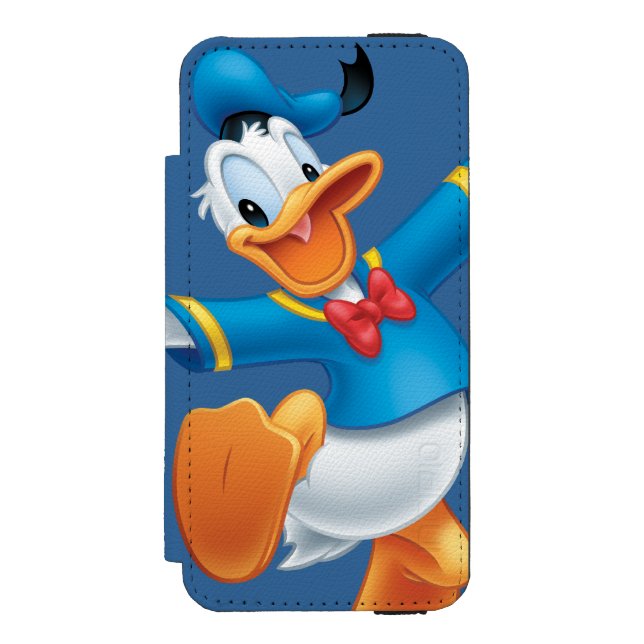 Coque Portefeuille Incipio Pour iPhone Donald Duck | Saut (Folio Devant)