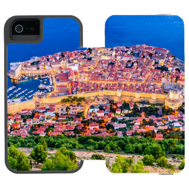 Coque Portefeuille Incipio Pour iPhone Dubrovnik Croatie (Folio Ouvert)
