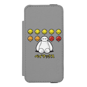 Coque-portefeuille iPhone 5 Incipio Watson™ Emojicons Baymax