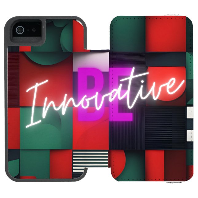 Coque Portefeuille Incipio Pour iPhone Être innovant (Folio Ouvert)