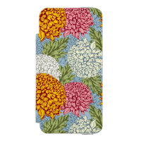 Excellent motif avec des chrysanthèmes