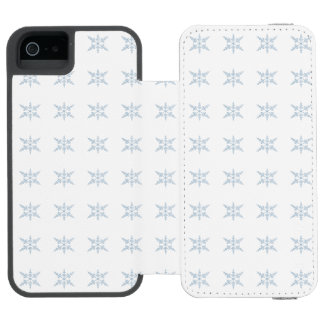 Coque-portefeuille iPhone 5 Incipio Watson™ Flocon de neige