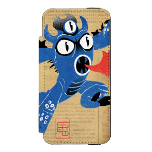 Coque-portefeuille iPhone 5 Incipio Watson™ Fred Monster Suit 2