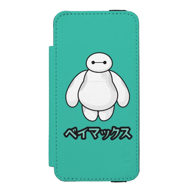 Coque Portefeuille Incipio Pour iPhone Graphisme vert Baymax (Folio Devant)