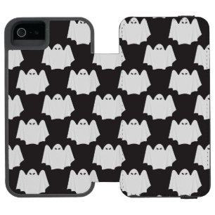 Coque-portefeuille iPhone 5 Incipio Watson™ Halloween, Fantôme Effrayant, Trick Ou Treat, Boo