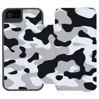Coque-portefeuille iPhone 5 Incipio Watson™ High contrast urban camouflage